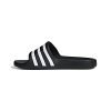 Adidas mens ADILETTE BOOST CBLACK/FTWWHT/CBLACK Slipper – 9 UK (FY8154)