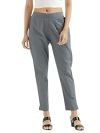 JONAYA Women’s Regular Casual Pants (J-TRO-Grey-L