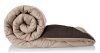 Amazon Brand – Solimo Microfibre Reversible Comforter, Single (Sandy Beige & Walnut Brown, 200 GSM)