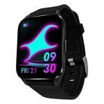 Fastrack Unisex New Reflex Beat+ Smartwatch|1.69 Ultravu Display|500 Nits Brightness|60 Sports Modes|100+ Watchfaces|24 * 7 Hrm|Spo2|Sleep Tracker|Music & Camera Control 5 Days Battery|Ip68 (Black)