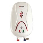 ACTIVA 3 LTR Hotmak Instant 3 Kva Anti Rust Coating Tank Geyser with Full Abs Type Body with 5 Year Warranty (Ivory)
