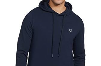 Ruf & Tuf Men’S Cotton Blend Crew Neck;Hooded Neck Pullover Sweater (Rtmepss20030N01002_Blue_M)
