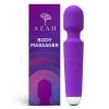 Full Body Massager for Female and Men by AZAH with 20+ Vibration Modes, Rechargeable, Waterproof Full Body Massager and Personal Body Massager with Skin Friendly Medical Grade Material