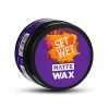 Set Wet Hair Wax For Men – Matte Wax, 60g | Matte Look, Strong Hold, Restylable Anytime, Easy Wash Off | No Paraben, No Sulphate, No Alcohol