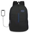 FUR JADEN 15.6 Inch Laptop Backpack 25 LTR Bag for School, College and Office with USB Charging Port Unisex Backpack