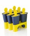 Hotmark Ice Candy Maker Mould 6 Pcs Set Kulfi Maker (Pack of 1) Multicolor