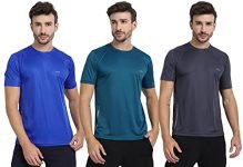 FTX Men’s Solid Regular Fit T-Shirt 1 5-723_8_XL_Multicolour