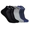 XJARVIS Athletic Ankle Length Half Terry Cotton Bamboo Socks Men & Women, Solid Sports Cushion Sneaker Unisex Towel Socks Assorted Combo for Running, Cycling & Gym, Odour Free (Pack of 3)