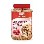 Amazon Brand – Solimo Cranberry Muesli 1kg