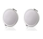 SYSKA Rdl Led Slim Downlight (Cool Day Light, Polycarbonate) (Cool Day, SSK-RDL-R-12W, 2, SSK-RDL-R-12W-6500K)