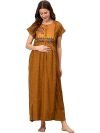CEE 18 Women’s Cotton Solid Floor Length Nighty