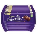 Cadbury Dairy Milk Chocolate Bar, 55 g Maha Pack (Pack of 15)