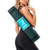 Vifitkit Yoga mat for Women, Yoga Mat for Men, Exercise Mat for Home Workout, Anti Slip Yoga Mat Workout, Yoga Mat For Kids, Gym Mat for Workout at Home with Strap (Bottle Green, 4mm)