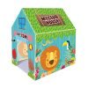Toyshine Pretend Playhouse Club House Play Tent For Kids-Made In India,Multicolour, Tent House Theme