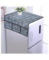 AAZEEM Fridge Top Cover with 6 Utility Pockets(Size-38×23 Inches)
