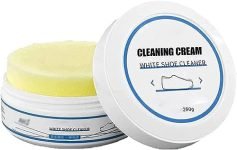 Piercell™ Shoe Cleaning Cream, Shoes Whitening Cleansing, Stain Remover Cleansing Cream for Shoe, No-Wash, for Sneaker Cleaner, White Shoes, Leather Shoes, Sports Shoes, Canvas Shoes
