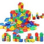 Chocozone 72pcs Blocks House Multi Color Building Blocks with Smooth Rounded Edges – Building Blocks for Kids- Blocks Game for 4 Years Old Girls & Boys