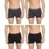 Dixcy Scott-Men-Innerwear-(category)-Trunk-(Style ID)-PR127101-(Color)-BLACK,BLACK,DARK GREY,DARK GREY-Pack of4-(Size)L