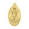 WHP Jewellers 24kt (999) 2 gram Lord ganesh Yellow Gold ganesh Pendant