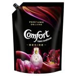 Comfort Liquid Perfume Deluxe, Desire, Fabric Conditioner crafted with French perfume fragrances, 2 ltr pouch