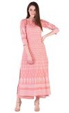 Amayra Women’s Cotton Readymade Salwar Suit (TCK086-M_Peach_Medium)