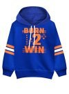 A.T.U.N. (ALL THINGS UBER NICE) Boy’s Cotton Neck Chest Printed Hooded Sweatshirt (BSWT CHP_Blue-Orange_7-8Y)