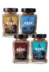 Rage Coffee Combo Pack of 4 Premium Instant Coffee – 50gms each of Irish Hazelnut, Dark Chocolate, Crème Caramel, Butterscotch Delight | Premium Arabica Beans | Hot or Cold Coffee