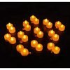 SATYAM KRAFT 24 Pcs Acrylic Flameless & Smokeless Decorative Candles Led Tea Light Perfect for Gifts, Diwali Decoration(2 cm)