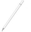 Dyazo Aluminum Super Light Weight Capacitive Stylus Pen for Touch Screen Devices with Fine Point Disc Compatible with All iOS and Smart Android Phone & Tablets Non Magnetic (White)