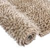 Villedomo Bathmats | Machine Washable | Antiskid Bath mats | Water soak Bath mats (40 x 60 CM 1 Piece, Beige)