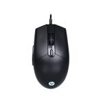 HP M260 RGB Backlighting USB Wired Gaming Mouse, Customizable 6400 DPI, Ergonomic Design, Non-Slip Roller, Lightweighted /3 Years Warranty (7ZZ81AA),Black