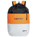 Gear Voyager 15L Small Casual Backpack/Daypack/Hiking Daypack/Drawstring Bag for Men/Women (Black-Yellow)