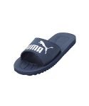 Puma Unisex-Adult Purecat Inky Blue-White Slide – 10 UK (36026214)