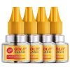 Good knight Gold Flash Liquid Vapourizer | Mosquito Repellent Refill | Pack of 4 (45ml each)