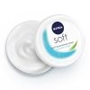 NIVEA Soft Light Moisturizer, 300 ml, for Face, Hand & Body, Non-Greasy Cream with Vitamin E & Jojoba Oil for Instant Hydration
