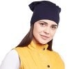 VIMAL JONNEY Women’s Cotton Cap (CAP_NVY001_Blue_Free Size)