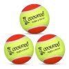 Cockatoo Rubber Cricket Tennis Ball, Construction Of Tennis Ball For Cricket For Optimal Performance,Suitable For All Skill Levels. (90 Gr Per Ball-Pack Of 3-Yellow Orange)