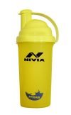 Nivia Hydra Shaker -700 ml, Plastic (Yellow)