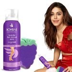 Bombae Lavender Hair Removal Spray Cream For Women | Painless hair removal for arms, underarms, legs and bikini line | Watermelon aroma | Suitable For Sensitive Skin | Dermatologically Tested