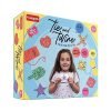 Funskool Handycrafts Tie & Twine,Create 16 Patterns, Learn 40 Plus Interesting Facts,Arts and Crafts DIY Kit,Ages 5 and Above, Multi Colour