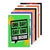 Printelligent Quote and motivational poster set of 10 size (45 cm x 30 cm) (F)