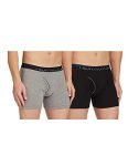 Fruit of the Loom Men’s Soft & Comfortable 100% Cotton Printed Boxer Briefs | Relaxed Fit Boxers for Men | Super-Soft Jacquard Waistband | Assorted – Colour & Print May Vary | Pack of 2