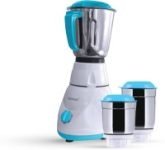 ZunVolt Power MG5 500 Mixer Grinder (3 Jars, White)