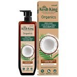 Kesh King Organics- Organic Coconut Milk Shampoo |Intense Hydration For Dry Hair And Scalp |Healthy, Nourished Hair| Organics | No Artificial Colours, Parabens, Phthalates Or Harmful Chemicals – 300ml