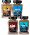 RAGE Gift Box of 4 Flavours – Hazelnut, Chocolate, Caramel, Butterscotch Instant Coffee(4 x 50 g, Hazelnut Flavoured)