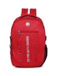 Verage V-Lite Gallivant Red 30 Liters Water Repellant 17.5″ Laptop Backpack With Rain Cover For Casual, Outdoor, Office Or Daily Use