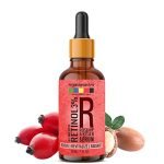 Organix Mantra Retinol Serum 3% for face with Vitamin E, Hyaluronic Acid, Moroccan Argan Oil, Rosehip Oil, 30ML