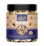 Royal Foodery Healthy Nutmix Natural Premium Mix Dry Fruits with Almonds | Cashew | Kishmish | Apricot | Black Raisins | Dried Kiwi | Nuts and Dry Fruits 1 KG