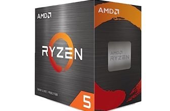 Amd 4000 Series Ryzen 5 4500 Desktop Processor 6 Cores 12 Threads 11 Mb Cache 3.6 Ghz Up To 4.1 Ghz Am4 Socket 300, 400, 500 Series Chipset (100-100000644Box)