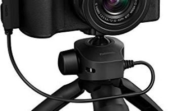 Panasonic Lumix G100 4K Mirrorless Vlogging Camera (Black) With Bluetooth Tripod Grip, Built-In Mic & 12-32Mm Lens, Micro Four Thirds Sensor, Flip Screen, 5-Axis Is, 4K 24P 30P Video (Dc-G100Vgw-K)